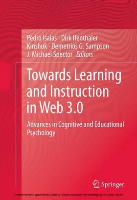 Isaias / Ifenthaler / Kinshuk | Towards Learning and Instruction in Web 3.0 | E-Book | www.sack.de