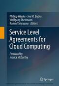 Wieder / Butler / Theilmann |  Service Level Agreements for Cloud Computing | eBook | Sack Fachmedien