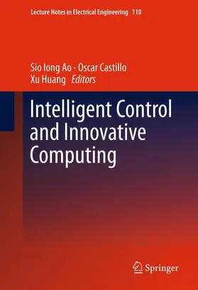 Ao / Huang / Castillo |  Intelligent Control and Innovative Computing | Buch |  Sack Fachmedien
