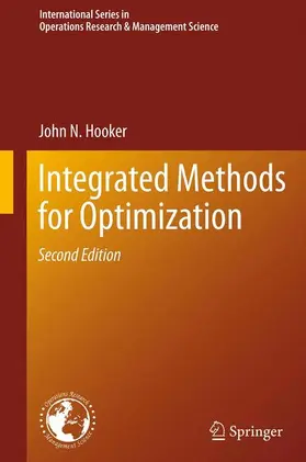 Hooker | Integrated Methods for Optimization | Buch | 978-1-4614-1899-3 | sack.de