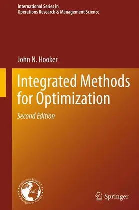 Hooker |  Integrated Methods for Optimization | eBook | Sack Fachmedien