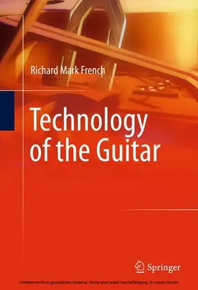 French | Technology of the Guitar | E-Book | www.sack.de
