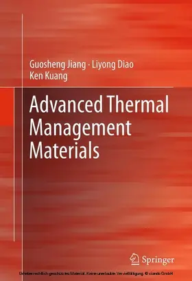 Jiang / Diao / Kuang |  Advanced Thermal Management Materials | eBook | Sack Fachmedien