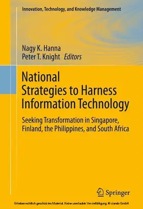 Hanna / Knight |  National Strategies to Harness Information Technology | eBook | Sack Fachmedien
