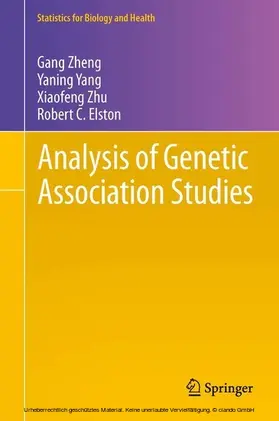 Zheng / Yang / Zhu |  Analysis of Genetic Association Studies | eBook | Sack Fachmedien