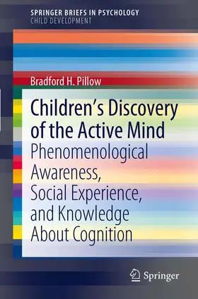 Pillow |  Children's Discovery of the Active Mind | eBook | Sack Fachmedien
