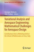 Frediani / Buttazzo |  Variational Analysis and Aerospace Engineering: Mathematical Challenges for Aerospace Design | Buch |  Sack Fachmedien