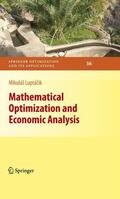 Luptácik |  Mathematical Optimization and Economic Analysis | Buch |  Sack Fachmedien