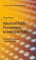Eliasson |  Advanced Public Procurement as Industrial Policy | Buch |  Sack Fachmedien