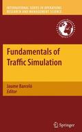 Barceló |  Fundamentals of Traffic Simulation | Buch |  Sack Fachmedien