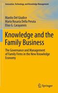 Del Giudice / Carayannis / Della Peruta |  Knowledge and the Family Business | Buch |  Sack Fachmedien