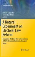 Grofman / Giannetti |  A Natural Experiment on Electoral Law Reform | Buch |  Sack Fachmedien