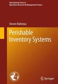 Nahmias |  Perishable Inventory Systems | Buch |  Sack Fachmedien