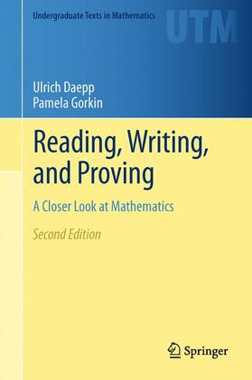 Gorkin / Daepp | Reading, Writing, and Proving | Buch | 978-1-4614-2915-9 | sack.de