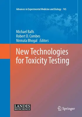 Balls / Combes / Bhogal |  New Technologies for Toxicity Testing | eBook | Sack Fachmedien