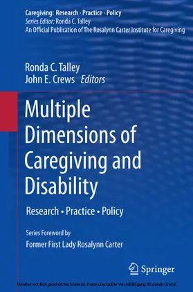 Talley / Crews |  Multiple Dimensions of Caregiving and Disability | eBook | Sack Fachmedien