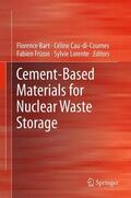 Bart / Lorente / Cau-di-Coumes |  Cement-Based Materials for Nuclear Waste Storage | Buch |  Sack Fachmedien