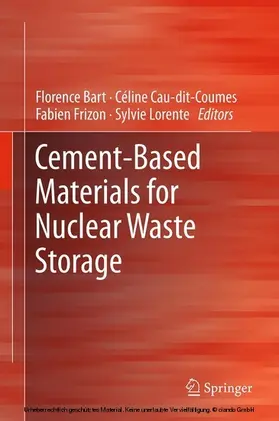 Bart / Cau-di-Coumes / Frizon | Cement-Based Materials for Nuclear Waste Storage | E-Book | www.sack.de