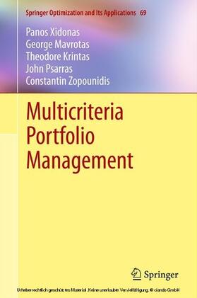Xidonas / Mavrotas / Krintas | Multicriteria Portfolio Management | E-Book | sack.de