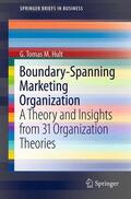 Hult |  Boundary-Spanning Marketing Organization | Buch |  Sack Fachmedien