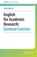 Wallwork |  English for Academic Research: Grammar Exercises | Buch |  Sack Fachmedien