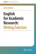 Wallwork |  English for Academic Research: Writing Exercises | Buch |  Sack Fachmedien