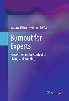 Bährer-Kohler | Burnout for Experts | E-Book | sack.de