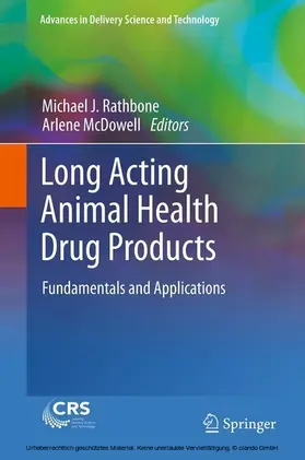 Rathbone / McDowell | Long Acting Animal Health Drug Products | E-Book | www.sack.de