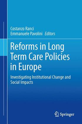 Pavolini / Ranci | Reforms in Long-Term Care Policies in Europe | Buch | 978-1-4614-4501-2 | sack.de