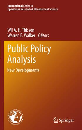 Walker / Thissen | Public Policy Analysis | Buch | 978-1-4614-4601-9 | sack.de