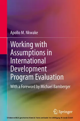 Nkwake | Working with Assumptions in International Development Program Evaluation | E-Book | www.sack.de