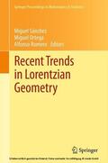 Sánchez / Ortega / Romero |  Recent Trends in Lorentzian Geometry | eBook | Sack Fachmedien