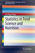 Pripp |  Statistics in Food Science and Nutrition | Buch |  Sack Fachmedien