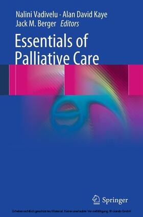 Vadivelu / Kaye / Berger | Essentials of Palliative Care | E-Book | sack.de