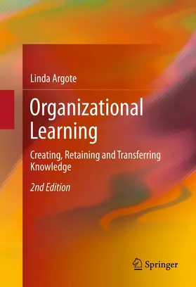 Argote |  Organizational Learning | eBook | Sack Fachmedien