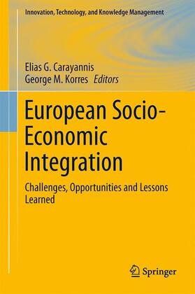 Korres / Carayannis | European Socio-Economic Integration | Buch | 978-1-4614-5253-9 | sack.de