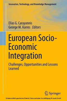 Carayannis / Korres |  European Socio-Economic Integration | eBook | Sack Fachmedien