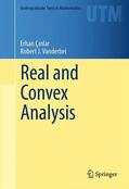 Vanderbei / Çinlar / Çinlar |  Real and Convex Analysis | Buch |  Sack Fachmedien