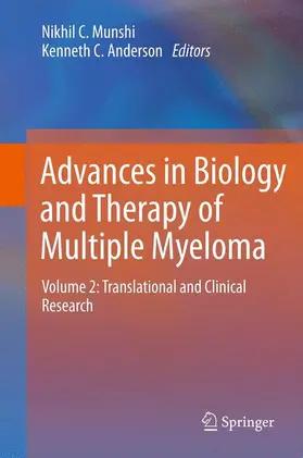 Anderson / Munshi |  Advances in Biology and Therapy of Multiple Myeloma | Buch |  Sack Fachmedien