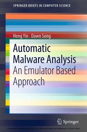Yin / Song | Automatic Malware Analysis | E-Book | sack.de