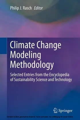 Rasch | Climate Change Modeling Methodology | E-Book | www.sack.de