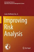Cox Jr. |  Improving Risk Analysis | Buch |  Sack Fachmedien