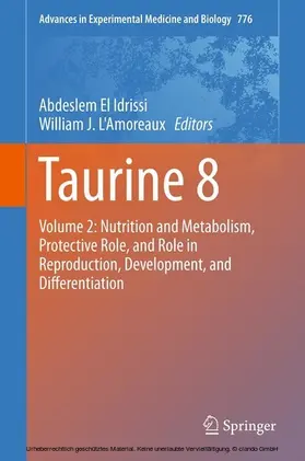 El Idrissi / L'Amoreaux |  Taurine 8 | eBook | Sack Fachmedien