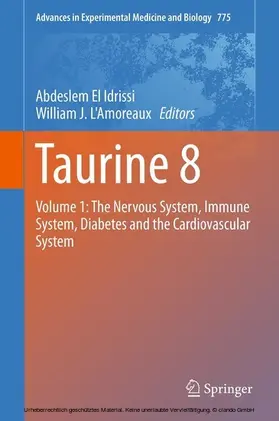 El Idrissi / L'Amoreaux |  Taurine 8 | eBook | Sack Fachmedien