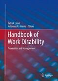 Loisel / Anema |  Handbook of Work Disability | eBook | Sack Fachmedien