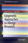 Roa / Pascual |  Epigenetic Approaches to Allergy Research | Buch |  Sack Fachmedien