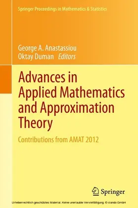 Anastassiou / Duman |  Advances in Applied Mathematics and Approximation Theory | eBook | Sack Fachmedien