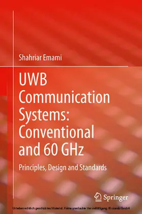 Emami | UWB Communication Systems: Conventional and 60 GHz | E-Book | www.sack.de