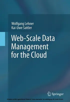 Lehner / Sattler | Web-Scale Data Management for the Cloud | E-Book | sack.de