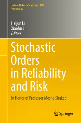 Li | Stochastic Orders in Reliability and Risk | E-Book | sack.de